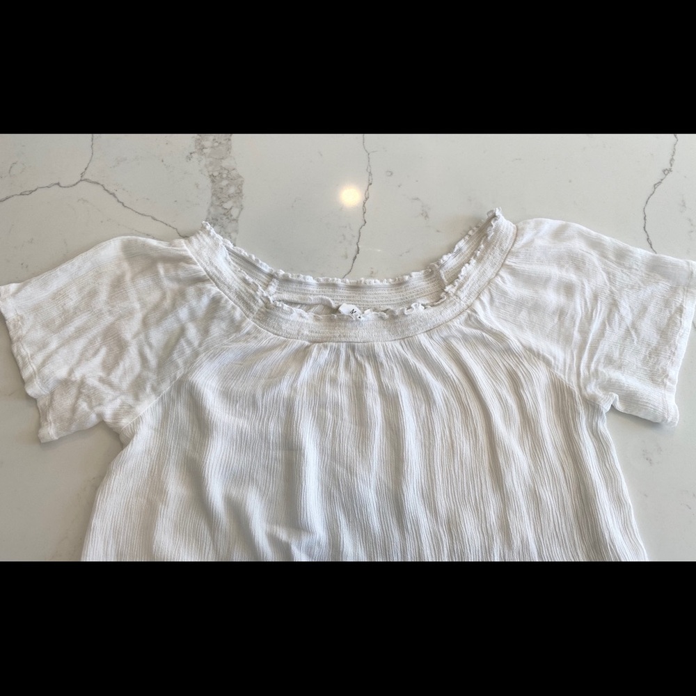 Linen Maternity Top - Picture 3 of 3